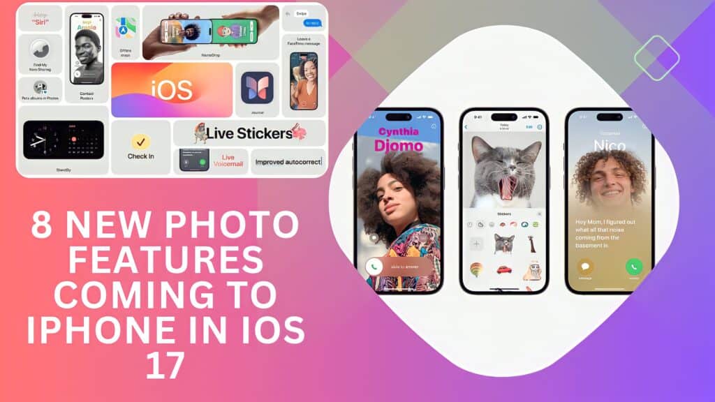 "Discover the powerful photo features in iOS 17 for iPhone, including pet recognition, animated stickers, recipe suggestions, and more. Enhance your photography experience with these innovative tools."